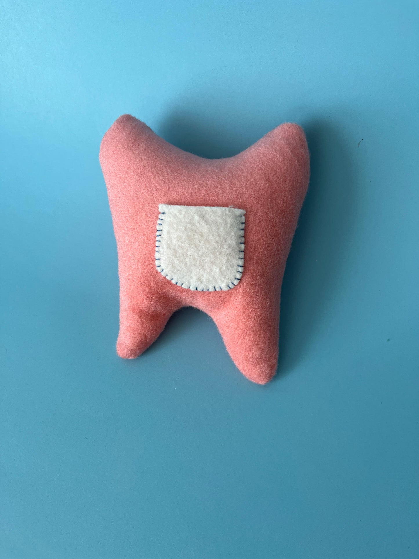 Tooth Fairy Pillow with Pocket - Pink